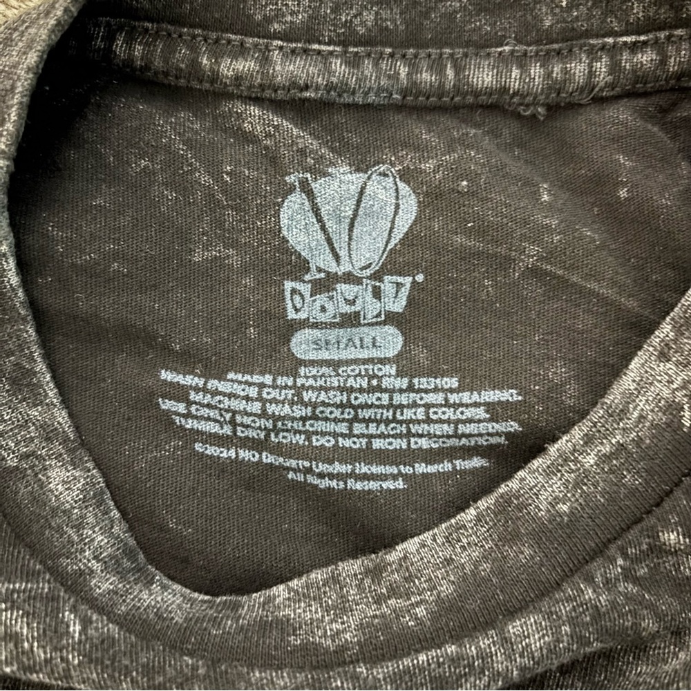 Urban Outfitters No Doubt Tragic Kingdom Tour '97 Graphic Acid Wash Tee Black - Picture 14 of 16